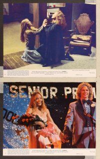 4p035 CARRIE 8 8x10 mini LCs '76 Stephen King, Sissy Spacek, Brian De Palma. Piper Laurie!