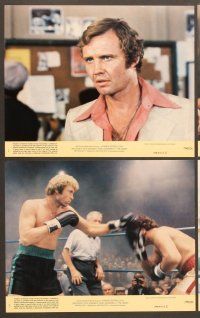 4p037 CHAMP 8 8x10 mini LCs '79 Jon Voight, Ricky Schroder, Faye Dunaway, boxing!