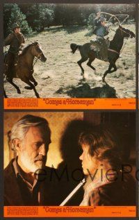4p048 COMES A HORSEMAN 8 8x10 mini LCs '78 James Caan, Jane Fonda & Jason Robards!