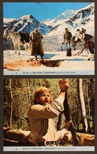 4p080 JEREMIAH JOHNSON 8 color 8x10 stills '72 Robert Redford, directed by Sydney Pollack!