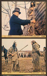 4p199 MAN IN THE WILDERNESS 6 8x10 mini LCs '71 they hoped Richard Harris was dead, John Huston!