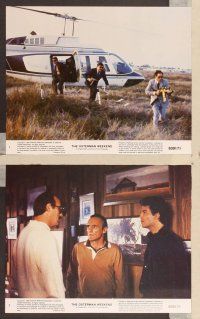 4p103 OSTERMAN WEEKEND 8 8x10 mini LCs '83 directed by Sam Peckinpah, Burt Lancaster, Hurt, Hopper!