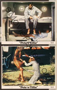 4p237 PETE 'N' TILLIE 3 8x10 mini LCs '73 Walter Matthau, Carol Burnett, directed by Martin Ritt!