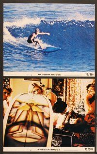 4p202 RAINBOW BRIDGE 6 8x10 mini LCs '72 great surfing rock 'n' roll images!