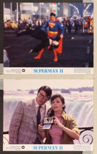4p137 SUPERMAN II 8 8x10 mini LCs '81 Christopher Reeve, Terence Stamp, Gene Hackman, Kidder!