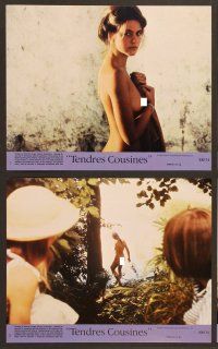 4p141 TENDER COUSINS 8 8x10 mini LCs '83 directed by David Hamilton, lots of naked French girls!