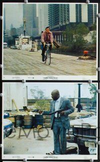 4p148 THREE TOUGH GUYS 8 8x10 mini LCs '74 great images of super bad Isaac Hayes & Lino Ventura!