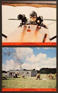 4p152 VON RICHTHOFEN & BROWN 8 8x10 mini LCs '71 John Phillip Law, WWI airplanes in dogfight!