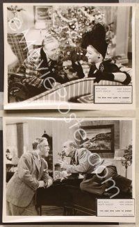4p465 MAN WHO CAME TO DINNER 3 New Zealand 8x10 stills '42 Ann Sheridan, Jimmy Durante, Woolley!