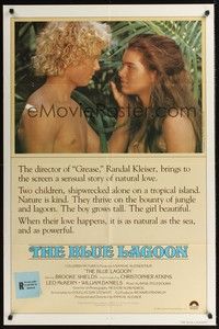 4r129 BLUE LAGOON int'l 1sh '80 sexy young Brooke Shields & Christopher Atkins!