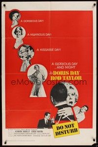 4r248 DO NOT DISTURB 1sh '65 Doris Day, Rod Taylor, Hermione Baddeley, a glorious day & night!