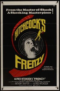 4r326 FRENZY 1sh '72 written by Anthony Shaffer, Alfred Hitchcock's shocking masterpiece!