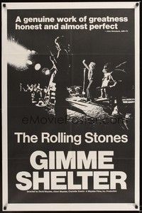 4r350 GIMME SHELTER B&W 1sh '71 Rolling Stones, out of control rock & roll concert!