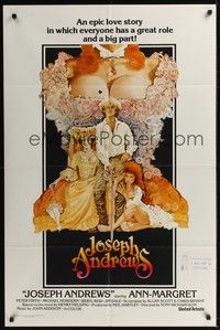 4r492 JOSEPH ANDREWS int'l 1sh '77 artwork of sexy Ann-Margret & Peter Firth by Ted CoConis!
