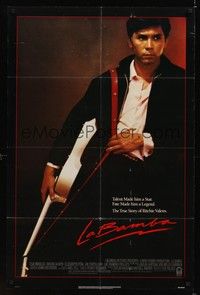 4r523 LA BAMBA 1sh '87 rock and roll, Lou Diamond Phillips as Ritchie Valens!