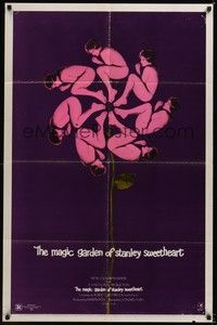 4r602 MAGIC GARDEN OF STANLEY SWEETHEART revised 1sh '70 nude Don Johnsons are petals of a flower!