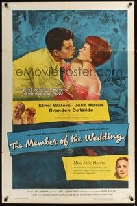 4r635 MEMBER OF THE WEDDING 1sh '53 Miss Julie Harris becomes a woman in the middle of a kiss!