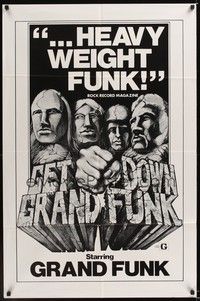 4r660 MONDO DAYTONA 1sh R70s great artwork of Grand Funk Railroad!