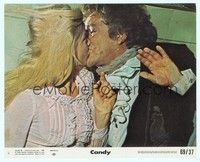 4s038 CANDY 8x10 mini LC #4 '68 close up of sexy Ewa Aulin kissing Richard Burton!