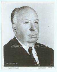4s164 ALFRED HITCHCOCK 8x10 still '59 great close portrait in suit & tie from North by Northwest!