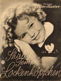 4t178 CURLY TOP German program '35 great different images of cute Shirley Temple & John Boles!