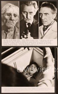 4x365 ASYLUM 7 8x10 stills '72 Peter Cushing, Richard Todd, written by Robert Bloch!