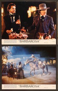 4x037 BARBAROSA 8 8x10 mini LCs '82 Gary Busey & Willie Nelson, directed by Fred Schepisi!