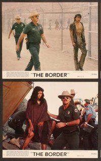4x049 BORDER 8 8x10 mini LCs '82 Jack Nicholson as border patrol, Harvey Keitel, Perrine!