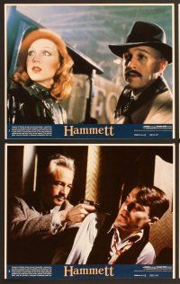 4x139 HAMMETT 8 8x10 mini LCs '82 Wim Wenders directed, Frederic Forrest, Marilu Henner!