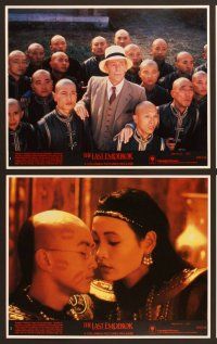 4x143 LAST EMPEROR 8 8x10 mini LCs '87 Bernardo Bertolucci epic, Peter O'Toole, Joan Chen, Lone!