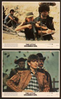 4x150 LITTLE DRUMMER GIRL 8 8x10 mini LCs '84 George Roy Hill directed, Diane Keaton, Klaus Kinski!