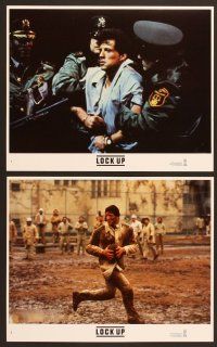4x153 LOCK UP 8 8x10 mini LCs '89 Sylvester Stallone in prison, Donald Sutherland!
