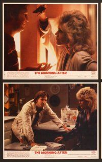 4x177 MORNING AFTER 8 8x10 mini LCs '86 Sidney Lumet, Jane Fonda, Jeff Bridges, Raul Julia!