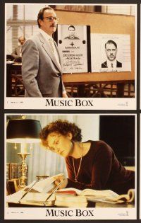 4x181 MUSIC BOX 8 8x10 mini LCs '89 directed by Costa-Gavras, Jessica Lange & Armin Mueller-Stahl