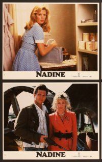 4x187 NADINE 8 8x10 mini LCs '87 Jeff Bridges & Kim Basinger, Rip Torn, Gwen Verdon!