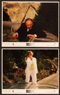 4x188 NARROW MARGIN 8 8x10 mini LCs '90 Gene Hackman, Anne Archer, the edge of suspense!