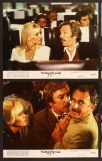 4x014 NOTHING PERSONAL 9 8x10 mini LCs '80 Donald Sutherland & pretty Suzanne Somers!