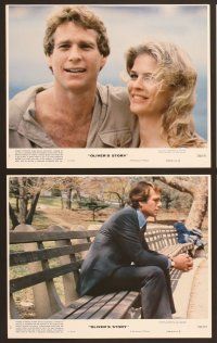 4x199 OLIVER'S STORY 8 8x10 mini LCs '78 Ryan O'Neal & Candice Bergen, Ray Milland!
