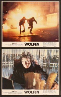 4x274 WOLFEN 8 8x10 mini LCs '81 Albert Finney, Gregory Hines, there is no defense vs werewolves!