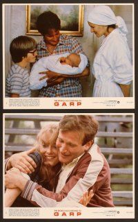 4x275 WORLD ACCORDING TO GARP 8 8x10 mini LCs '82 Robin Williams, Mary Beth Hurt, Glenn Close!