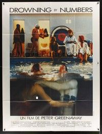 4y281 DROWNING BY NUMBERS French 1p '88 Joely Richardson, directed by Peter Greenaway!