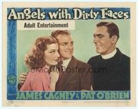 4y131 ANGELS WITH DIRTY FACES LC R40s Pat O'Brien smiles at James Cagney & Ann Sheridan!