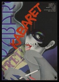 5a112 CABARET Czech 11x16 1989 cool different art of smoking Liza Minnelli, directed by Bob Fosse!