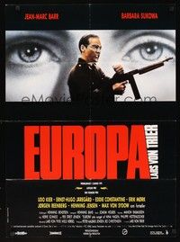 5a136 ZENTROPA Danish '91 Lars Von Trier's Europa, Jean-Marc Barr, Barbara Sukowa!