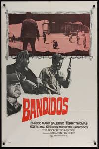 5b074 BANDIDOS 1sh R73 Massimo Dallamano, Terry Jankins, Enrico Maria Salerno, Cris Huerta!