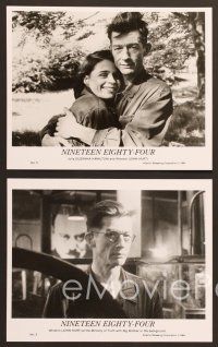 5c580 1984 6 8x10 stills '84 John Hurt, Suzanna Hamilton, from the novel by George Orwell!