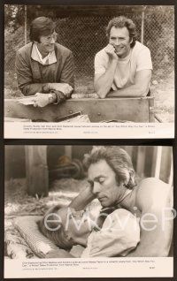 5c677 ANY WHICH WAY YOU CAN 4 7.5x9.5 stills '80 Clint Eastwood + director candid!