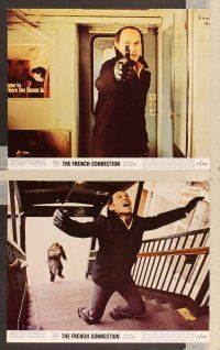 5c066 FRENCH CONNECTION 8 color 8x10 stills '71 Gene Hackman, directed by William Friedkin!