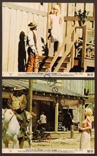 5c282 BALLAD OF CABLE HOGUE 3 8x10 mini LCs '70 Sam Peckinpah, Jason Robards & sexy Stella Stevens!
