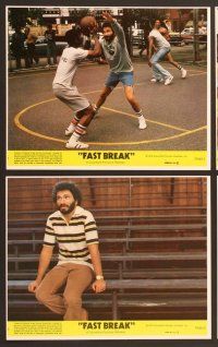 5c064 FAST BREAK 8 8x10 mini LCs '79 Gabe Kaplan, Harold Sylvester, basketball!